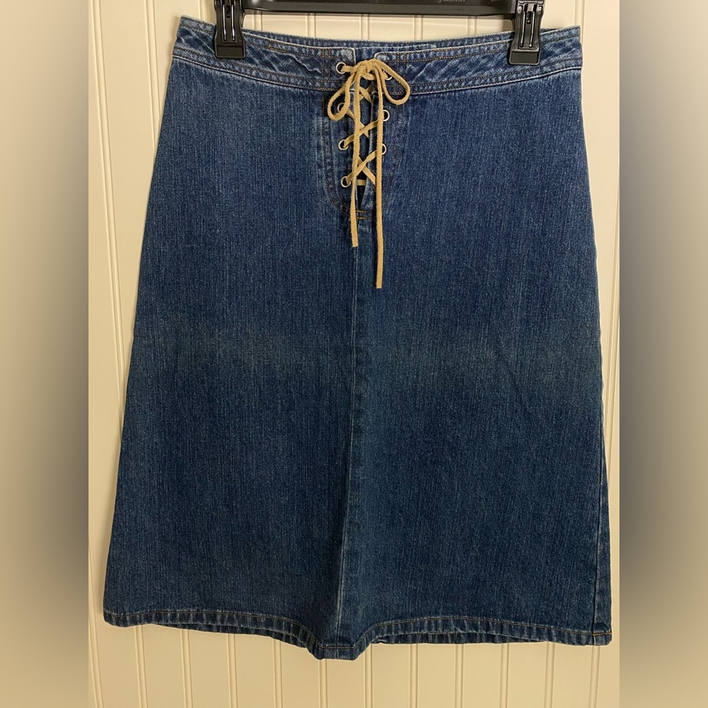 Caslon denim skirt